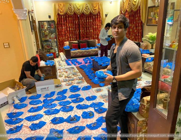 క‌రోనా నివార‌ణ‌కు భారీగా ప‌ర్స‌న‌ల్ ప్రొట‌క్ష‌న్ కిట్స్ అందించిన నిఖిల్ సిద్ధార్థ‌